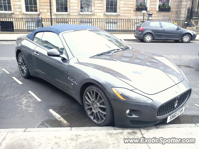 Maserati GranTurismo spotted in Glasgow, United Kingdom