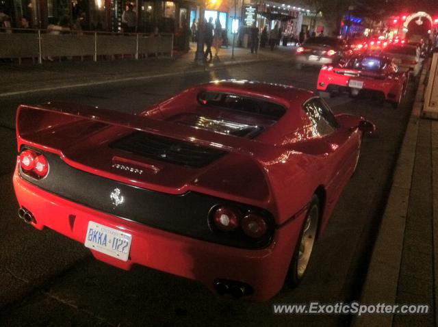Ferrari F50 spotted in Toronto, Canada