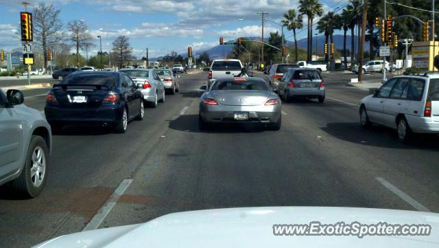 Mercedes SLS AMG spotted in Tucson, Arizona