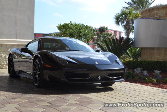Ferrari 458 Italia spotted in Jacksonville , Florida