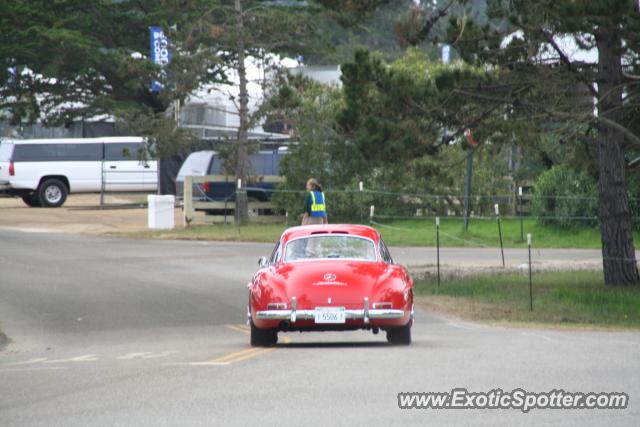 Mercedes 300SL spotted in Carmel, California