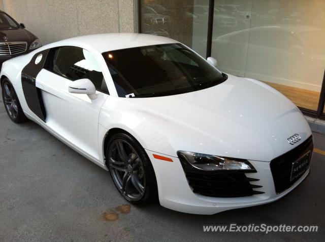 Audi R8 spotted in Houston, Texas