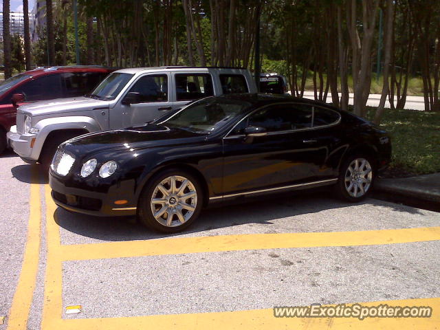 Bentley Continental spotted in Orlando, FL, Florida
