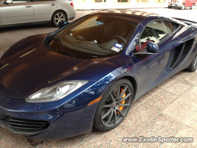 Mclaren MP4-12C spotted in Austin, Texas