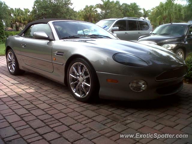 Aston Martin DB7 spotted in Estero, FL, Florida