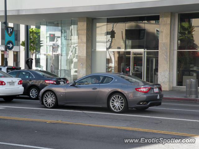 Maserati GranTurismo spotted in Beverly Hills , California