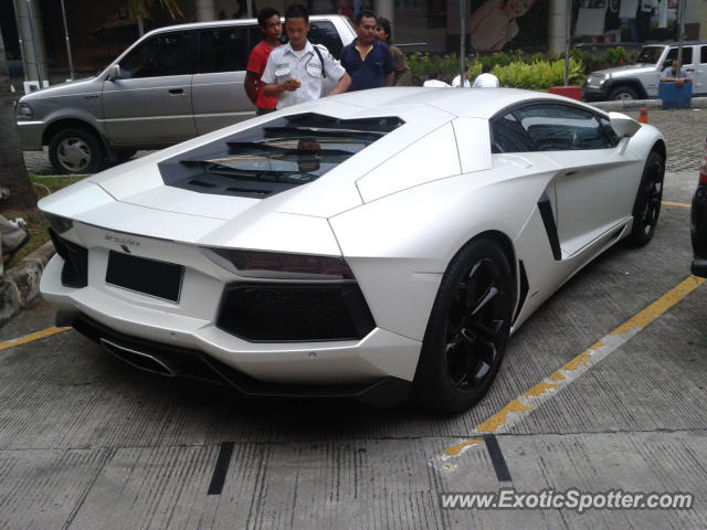 Lamborghini Aventador spotted in Jakarta, Indonesia on 02 ...