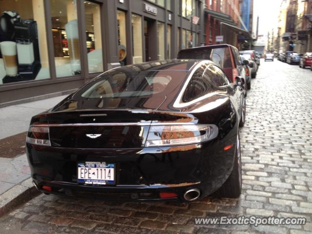 Aston Martin Rapide spotted in New York, New York