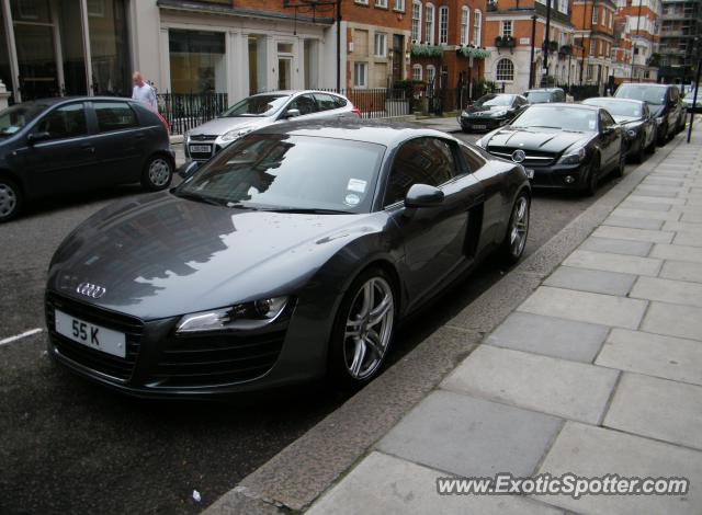Audi R8 spotted in London, United Kingdom