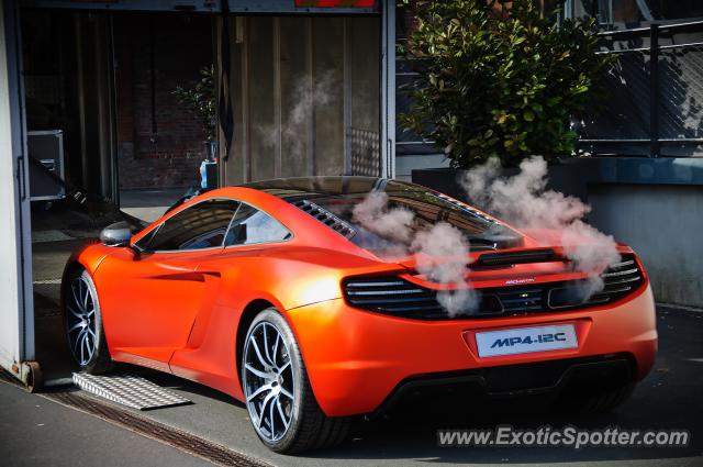 Mclaren MP4-12C spotted in Frankfurt, Germany