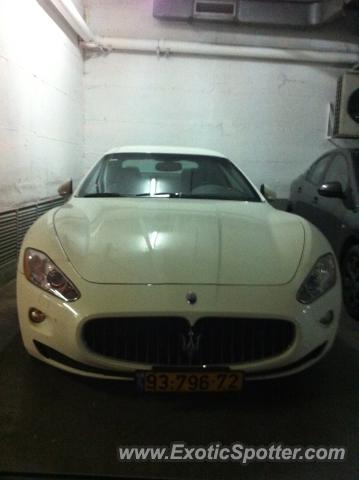 Maserati GranTurismo spotted in Tel Aviv, Israel