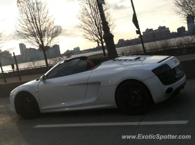 Audi R8 spotted in New York, United States