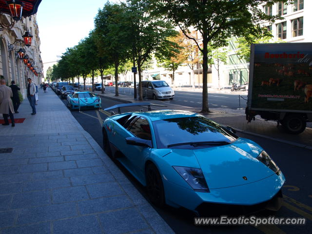 Lamborghini Murcielago spotted in Paris, France