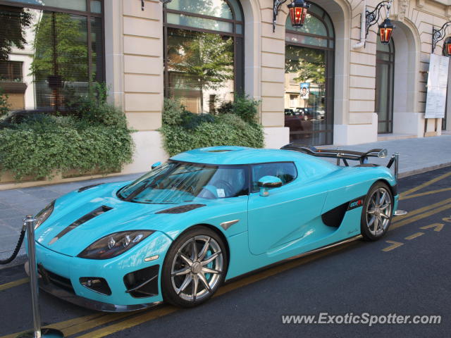 Koenigsegg CCXR spotted in Paris, France