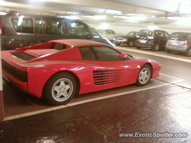 Ferrari Testarossa spotted in Paris, France