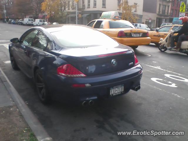 BMW M6 spotted in New York, New York