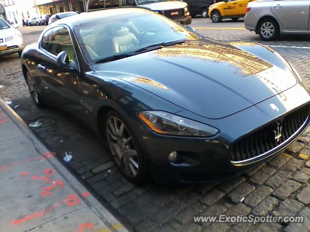 Maserati GranTurismo spotted in New York, New York
