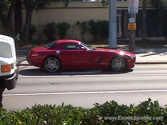 Mercedes SLS AMG spotted in Tampa, FL, Florida