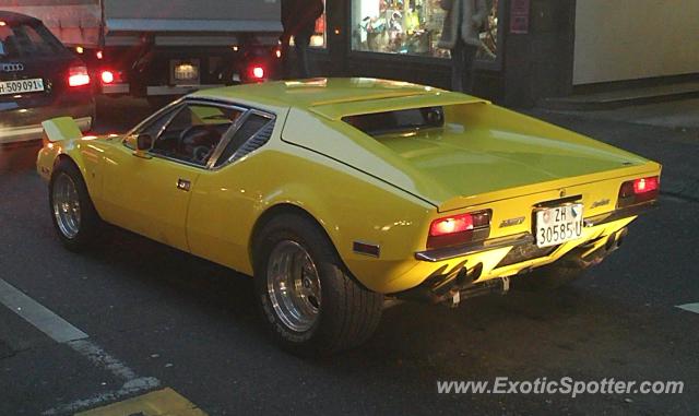 DeTomaso Pantera2 spotted in Zurich, Switzerland