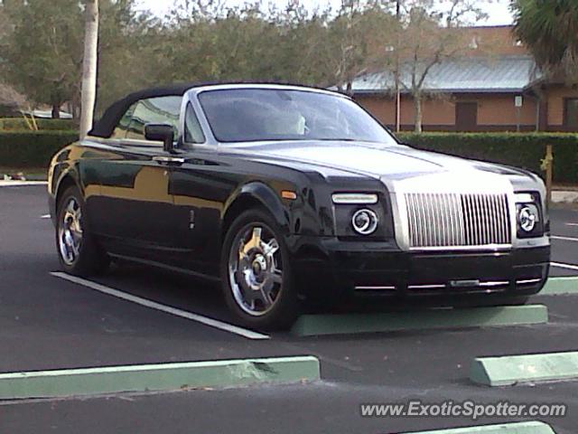 Rolls Royce Phantom spotted in Naples, FL, Florida
