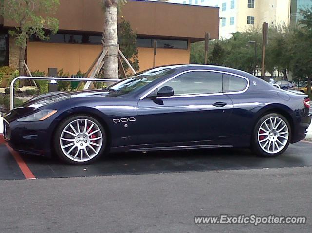 Maserati GranTurismo spotted in Naples, FL, Florida