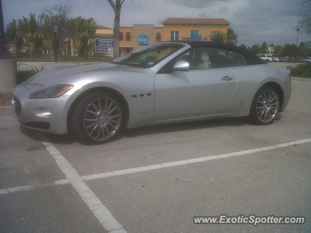 Maserati GranTurismo spotted in Naples, FL, Florida