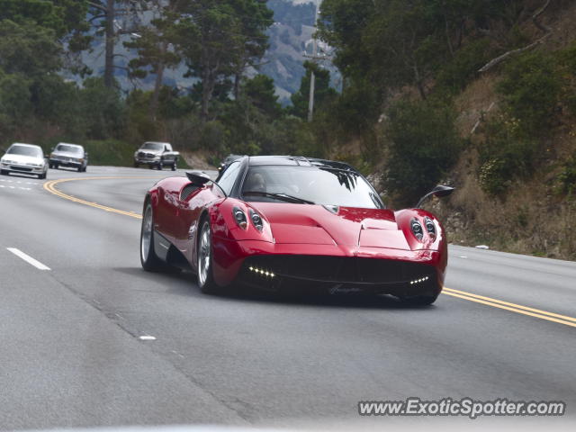 Pagani Huayra spotted in Monterey, California