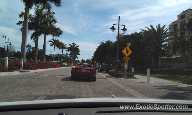 Ferrari 328 spotted in Marco Island, Florida