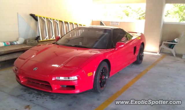 Acura NSX spotted in Marco Island, Florida