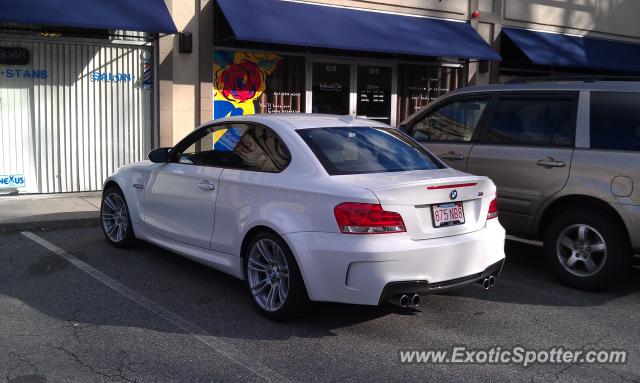 BMW 1M spotted in Newton, Massachusetts
