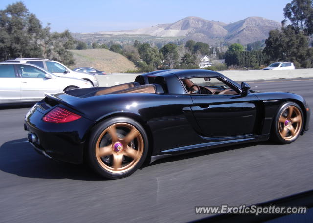 Porsche Carrera GT spotted in Calabasas, California