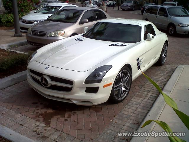 Mercedes SLS AMG spotted in Naples, FL, Florida