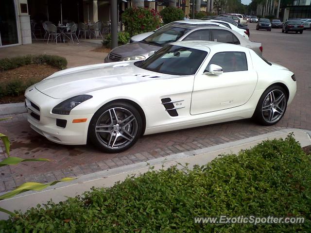 Mercedes SLS AMG spotted in Naples, FL, Florida