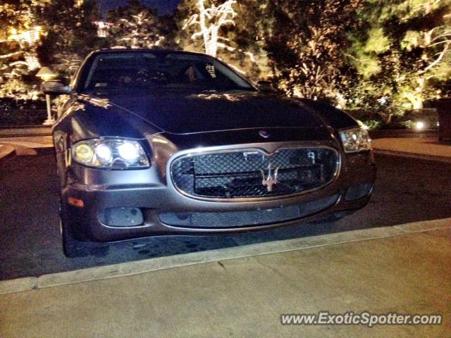Maserati Quattroporte spotted in Las Vegas, Nevada
