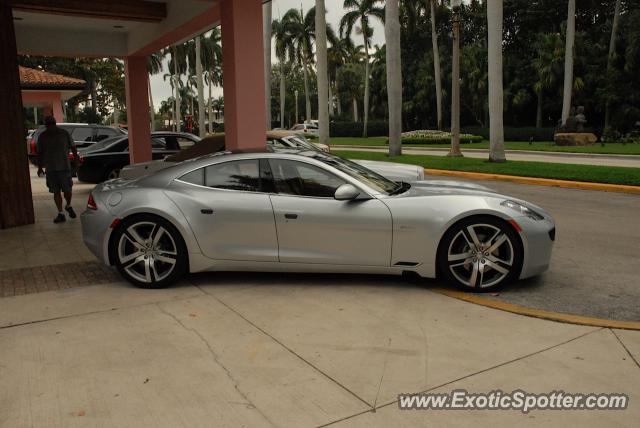 Fisker Karma spotted in Boca Raton, Florida