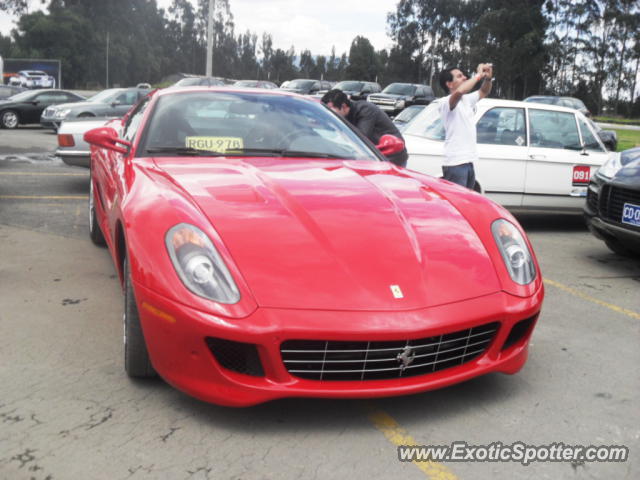 Ferrari 599GTB spotted in Bogota-Colombia., Colombia