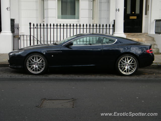 Aston Martin DB9 spotted in London, United Kingdom