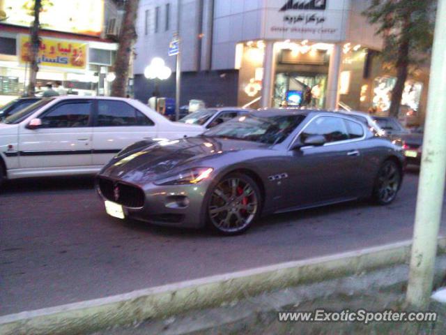 Maserati GranTurismo spotted in Rasht, Iran