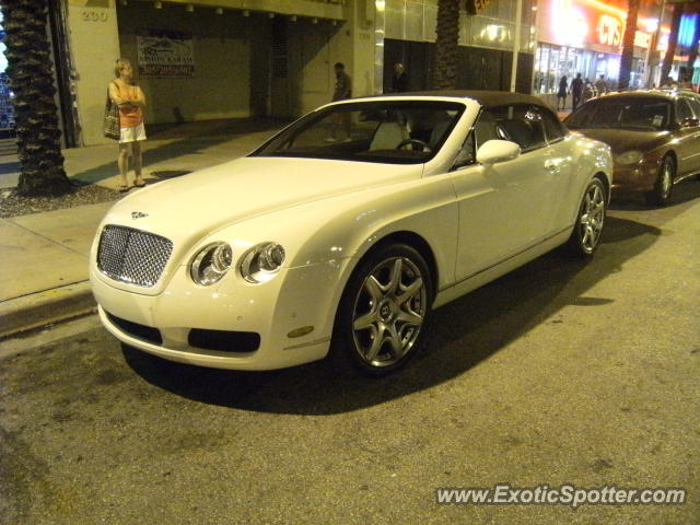 Bentley Continental spotted in Miami, Florida