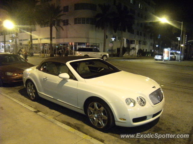 Bentley Continental spotted in Miami, Florida