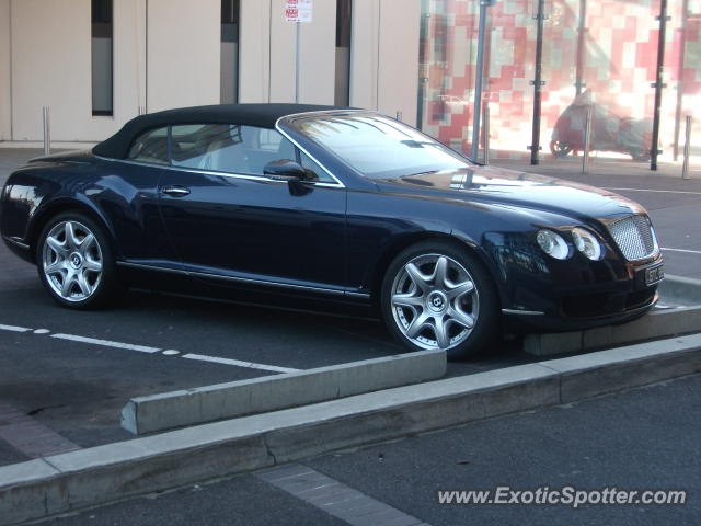 Bentley Continental spotted in Melbourne, Australia