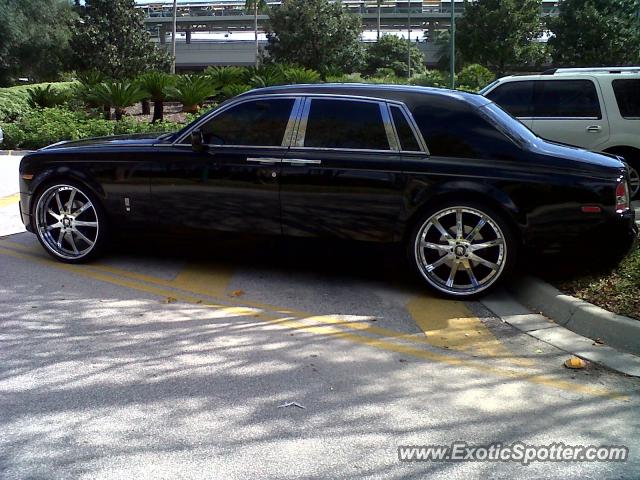Rolls Royce Phantom spotted in Orlando, FL, Florida