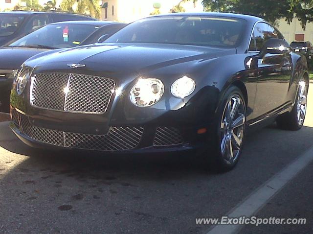 Bentley Continental spotted in Estero, FL , Florida