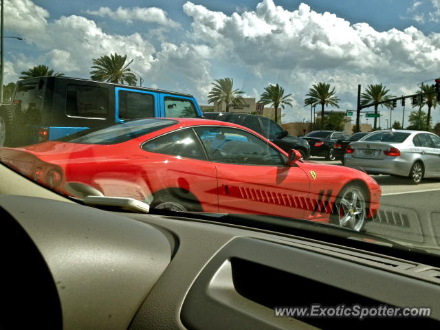 Ferrari 575M spotted in Orlando, Florida