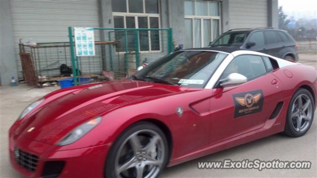 Ferrari 599GTB spotted in Chengdu,Sichuan, China