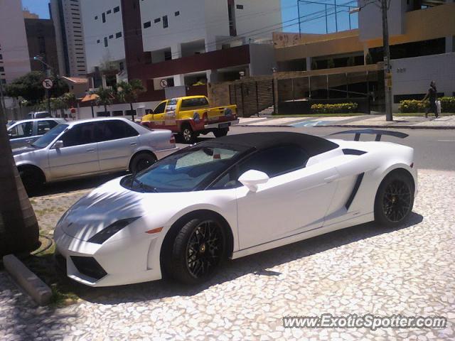 Lamborghini Gallardo spotted in João Pessoa, PB, Brazil