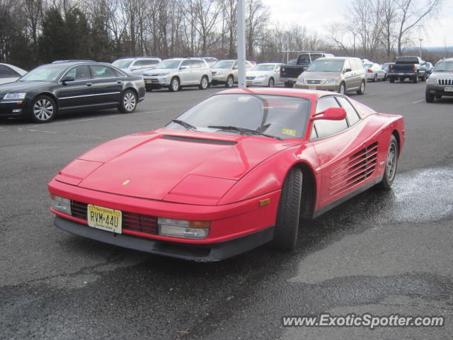 Ferrari Testarossa spotted in Bridgewater, New Jersey