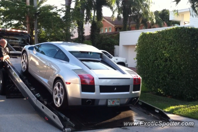 Lamborghini Gallardo spotted in Ft. Lauderdale, Florida