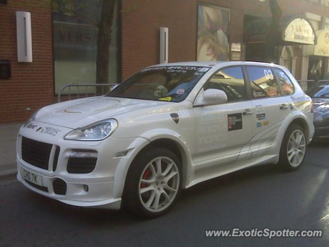 Porsche Cayenne Gemballa 650 spotted in Toronto, Canada