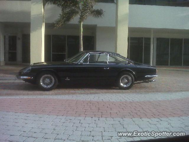 Ferrari 365 GT spotted in South Beach, United States